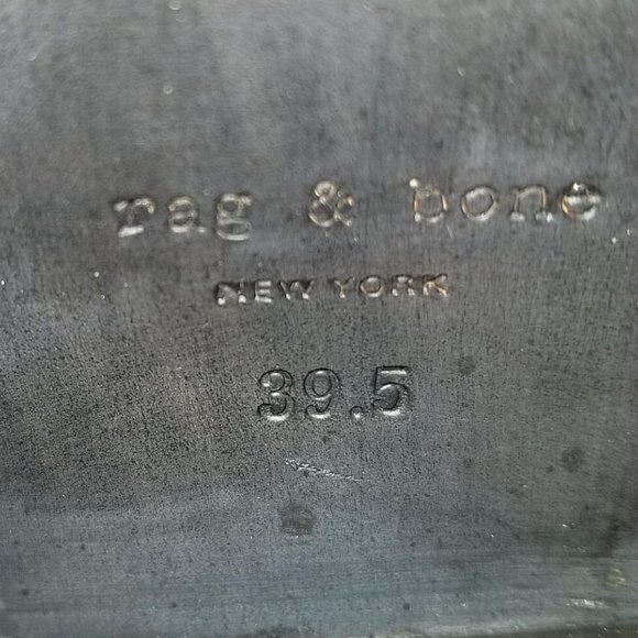 Rag & Bone 'Newbury' Bootie, Gray Nubuck, Womens 9.5 / 39.5 - Picture 10 of 12